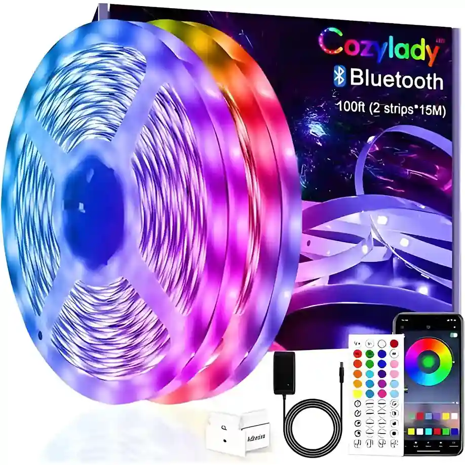 Led Strip Lights 30m, Cozylady 100ft Led Rgb Led Light Strips